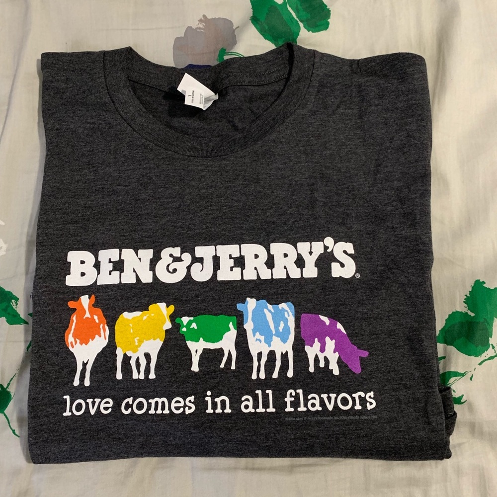 Ben & Jerry’s Gay Pride Tshirt - Size Large